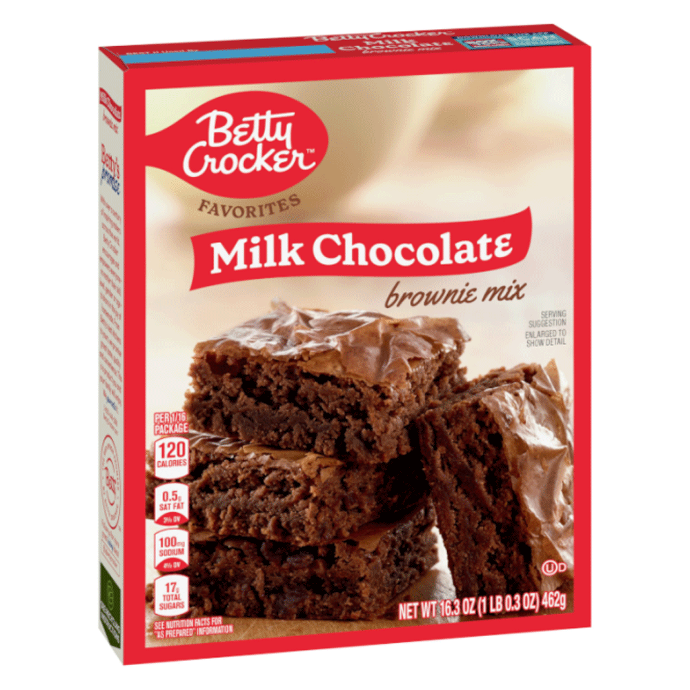 Betty Crocker Milk Chocolate Brownie Mix 462g
