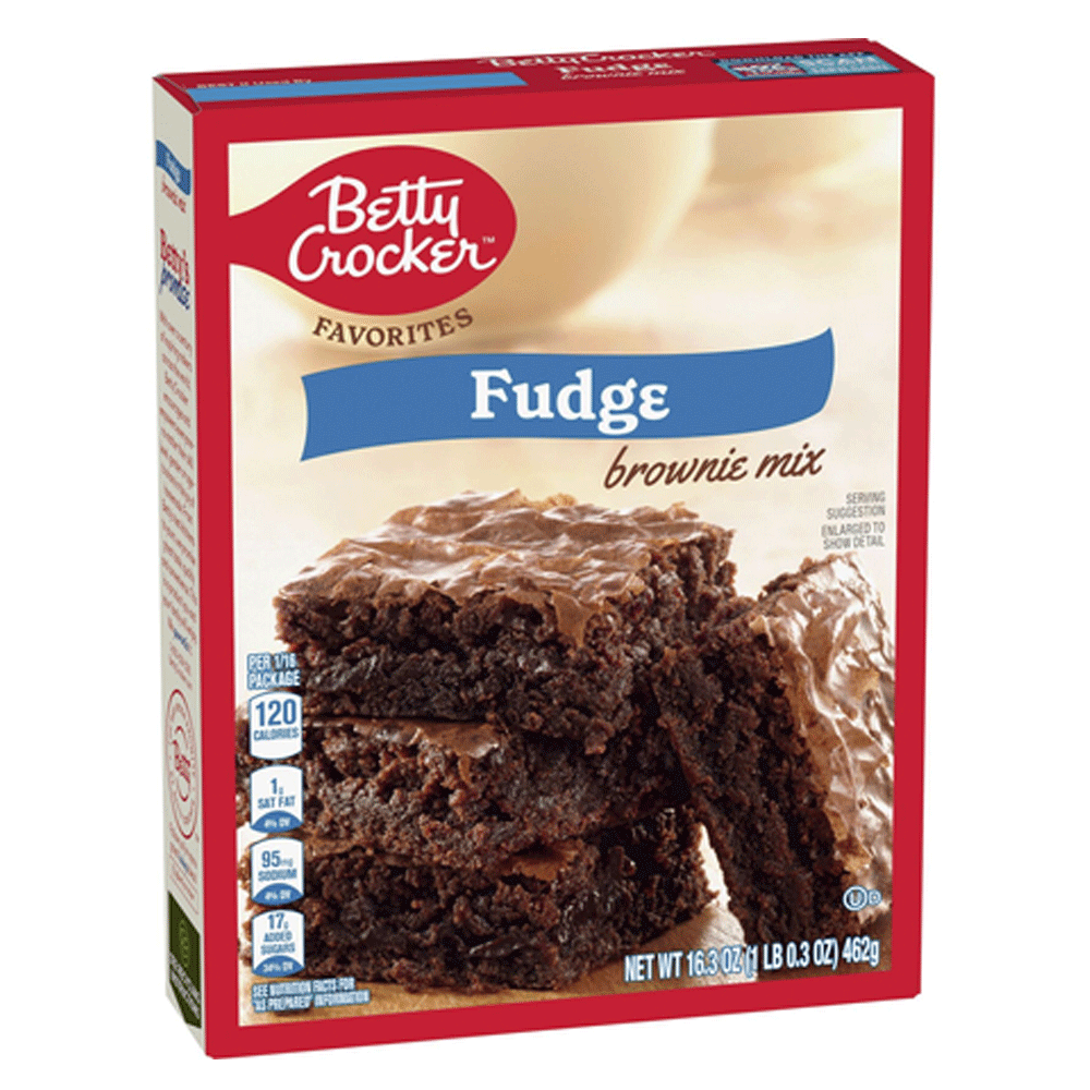 Betty Crocker Fudge Brownie Mix 462g