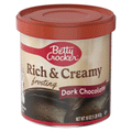 Betty Crocker Rich & Creamy Dark Chocolate Frosting 453g