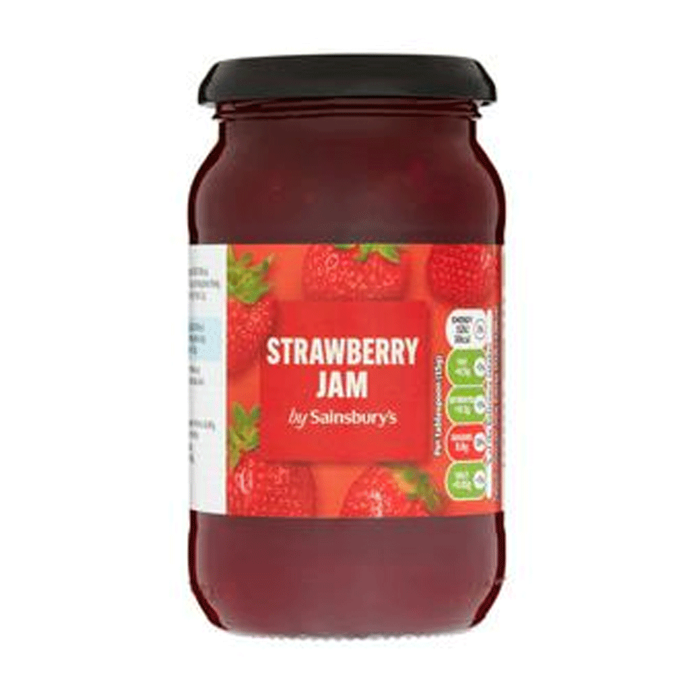 Sainsbury's Strawberry Jam 415g - Snapcart.pk