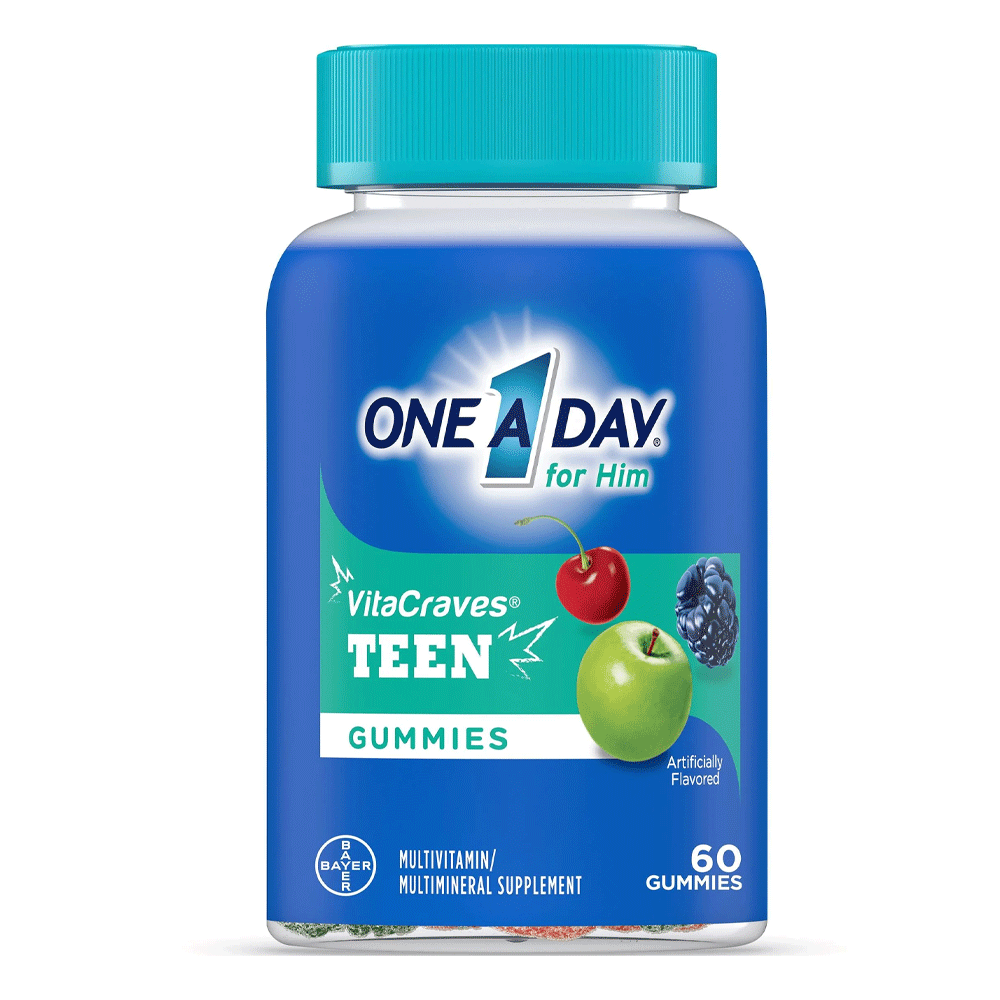 One A Day For Him Vita Craves Teen Gummies 60s