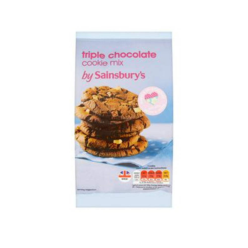 Sainsbury's Triple Chocolate Cookie Mix 275g - Snapcart.pk