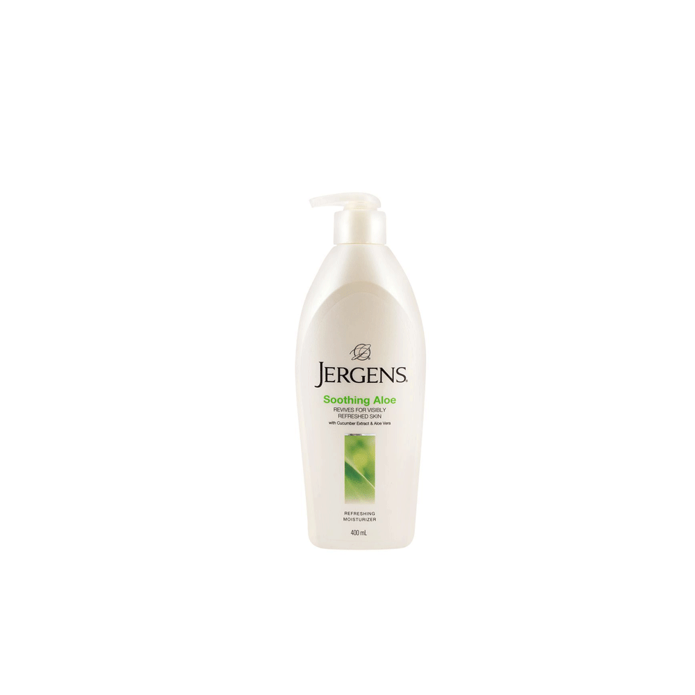 Jergens Soothing Aloe Moisturizer 400ml - Snapcart.pk