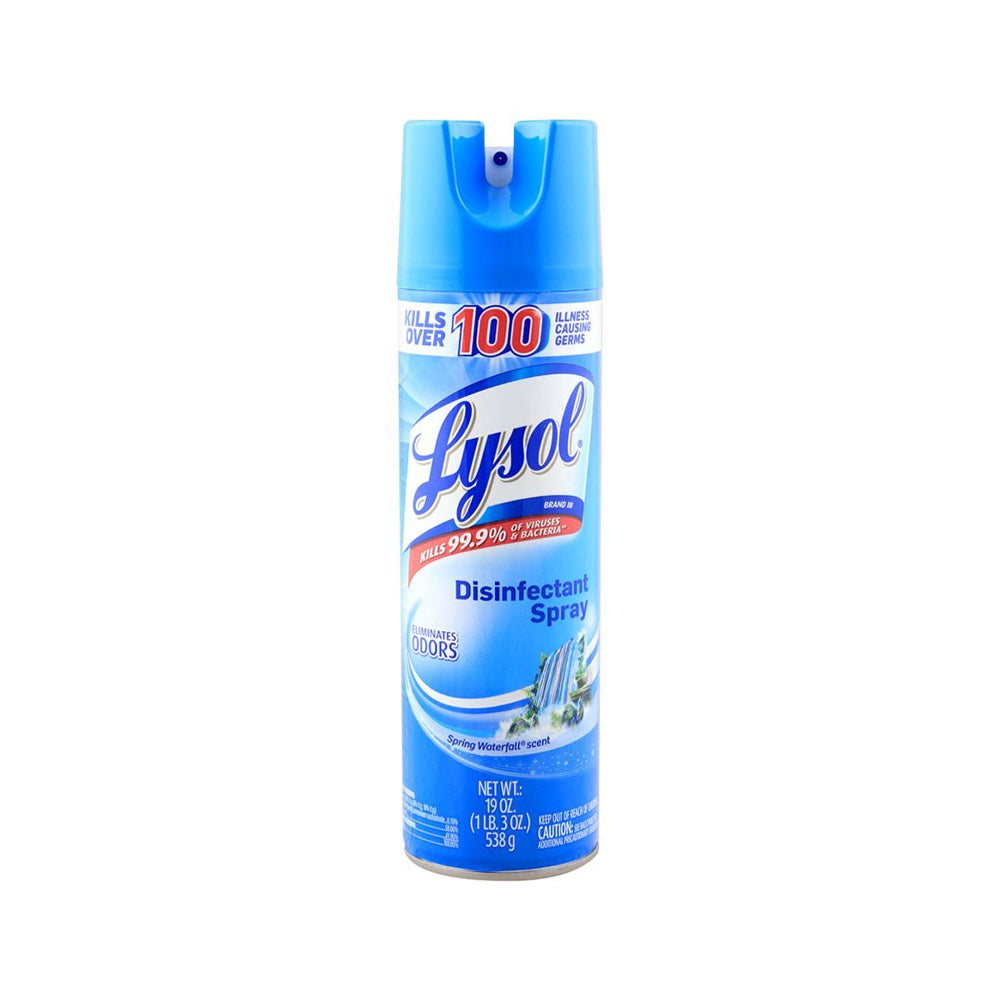 Lysol Spring Waterfall Scent Disinfectant Spray 538g - Snapcart.pk