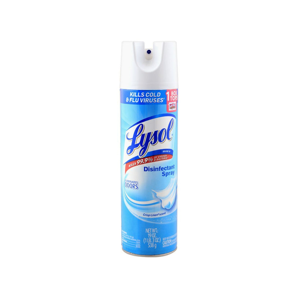Lysol Crisp Linen Scent Disinfectant Spray 538g - Snapcart.pk