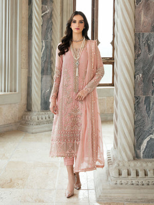 Gulaal Unstitched 3 Piece Emb Chiffon Eid Collection'2023-Isabella 01