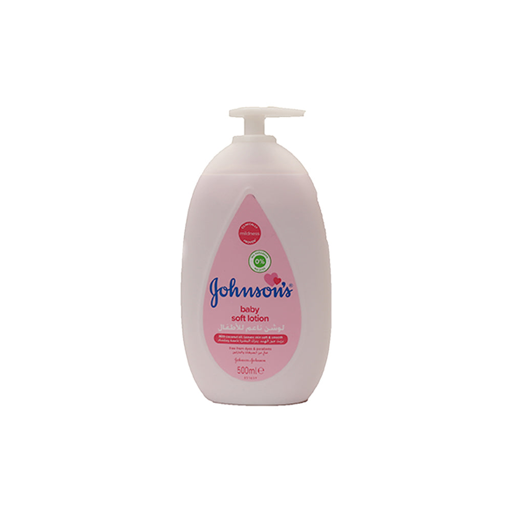 Johnson's Baby Soft Lotion 500ml - Snapcart.pk
