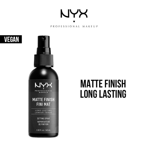 NYX Cosmetics Makeup Setting Spray - 01 Matte Finish Long Lasting