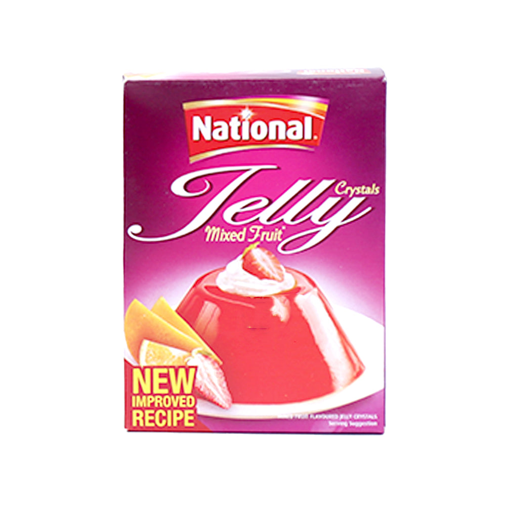 National Foods Jelly Crystal Mixed Fruit 80g - Snapcart.pk