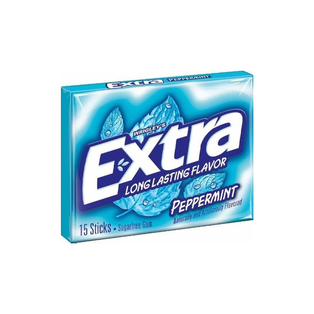 Extra Peppermint Gums 15sticks - Snapcart.pk