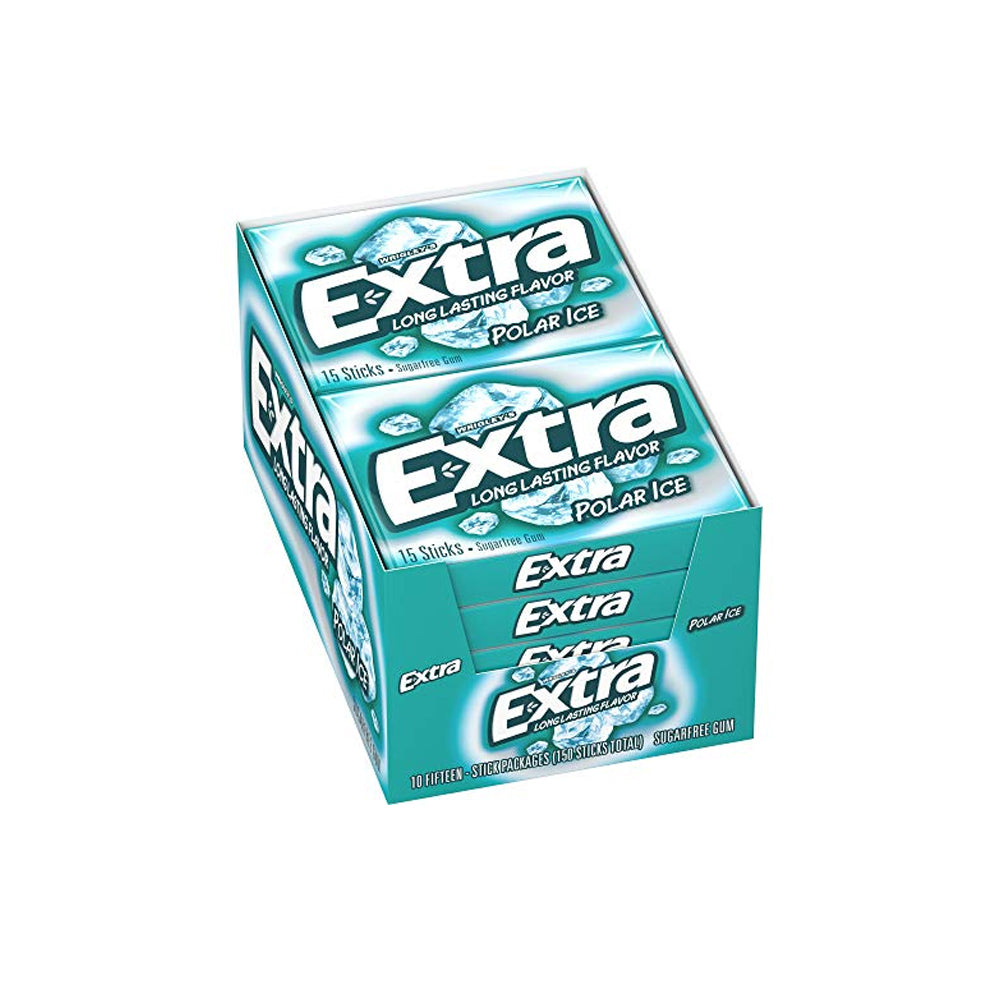 Extra Polar Ice Gums 15sticks - Snapcart.pk