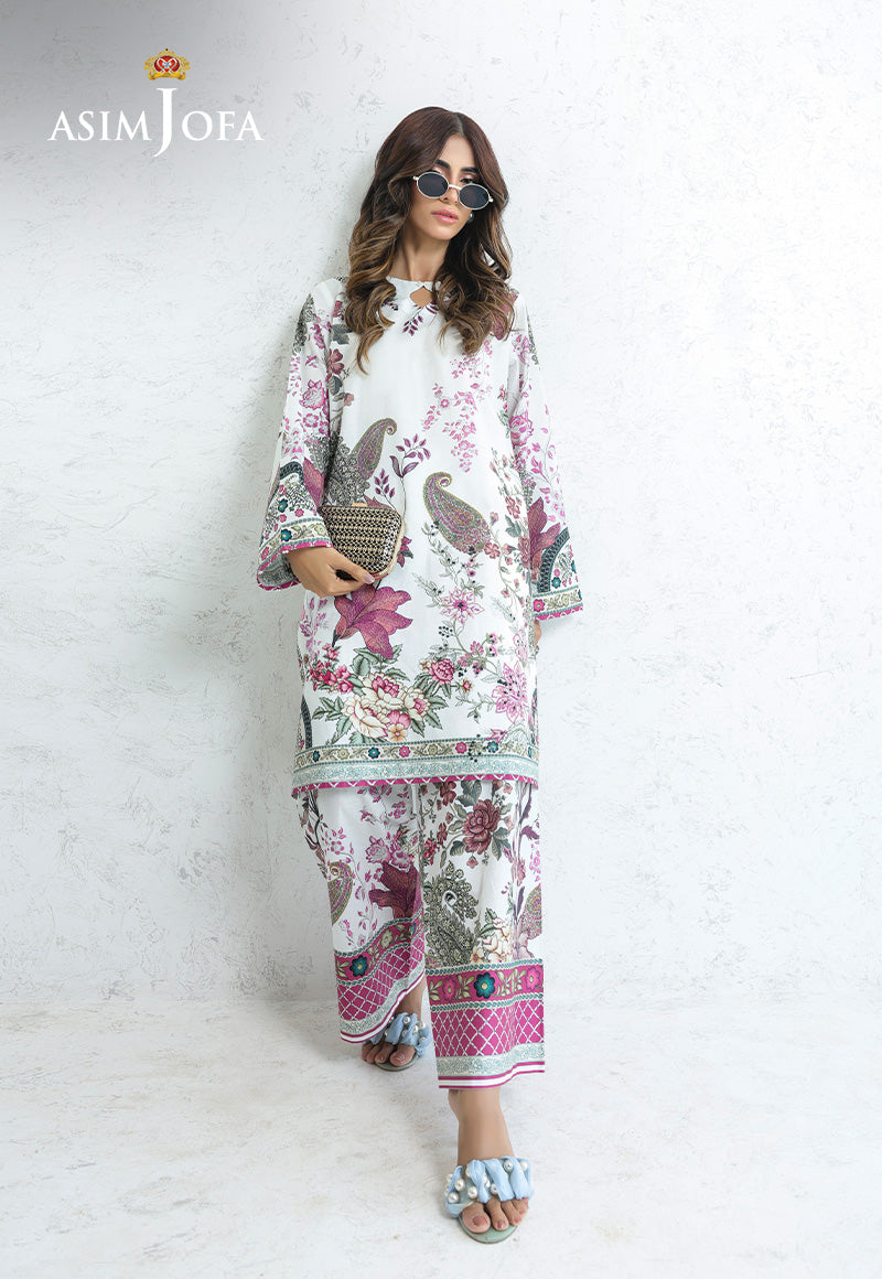Daily Pret By Asim Jofa Stitched 2 Piece Cambric Collection'2025-AJPB-216