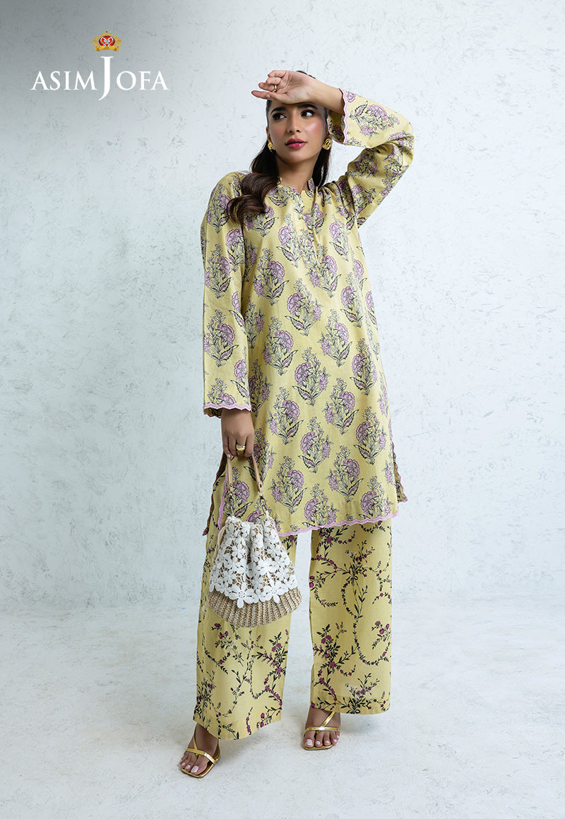 Daily Pret By Asim Jofa Stitched 2 Piece Cambric Suit-AJPB-205