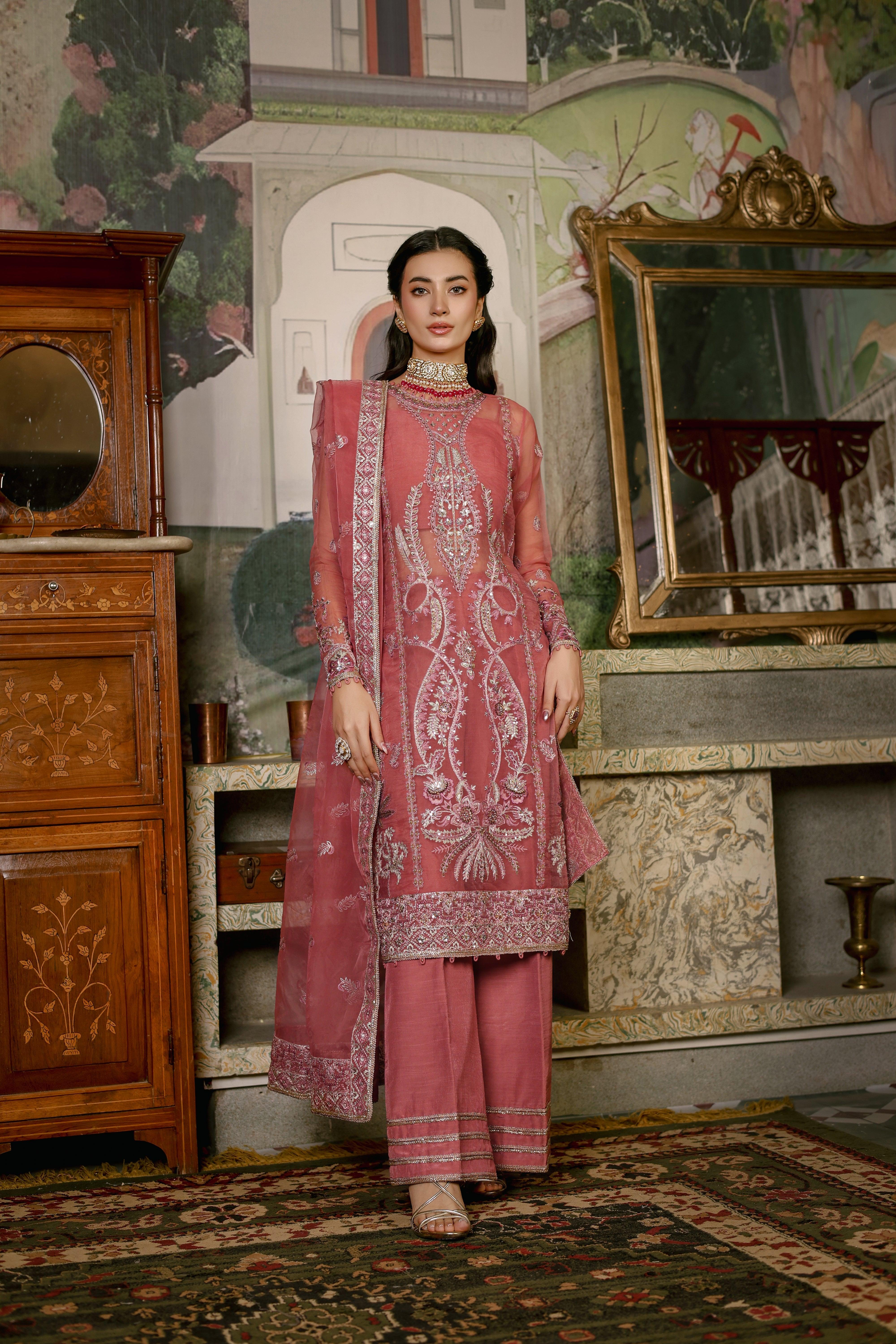 Ruburu By Imran Ramzan Unstitched 3 Piece Luxury Formals Collection'2025-ZAREEN - Unstitched