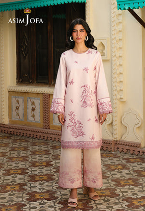 Asim Jofa Eid Signature Ajubf-03 Embroidered Jacquard 2 Pcs