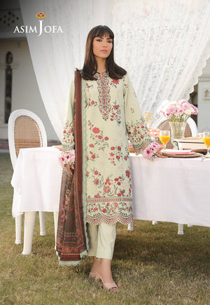 Asim Jofa Festive Edit '25 Ajubf-32 Embroidered Dobby 3 Pcs