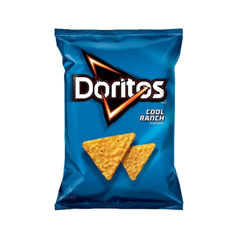 Doritos Cool Ranch Flavored Tortilla Chips 198.4g