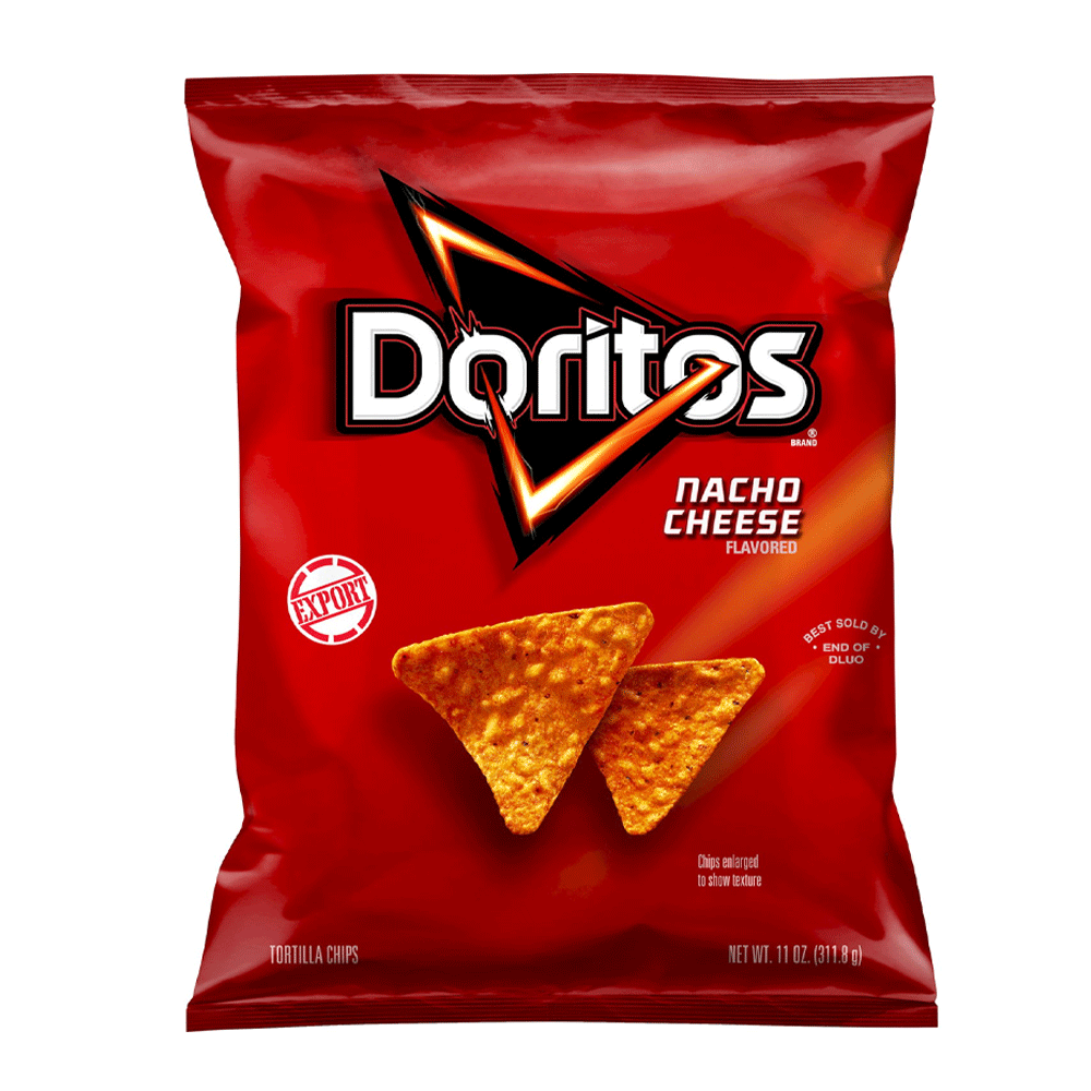 Doritos Nacho Cheese Flavored Tortilla Chips 311.8g