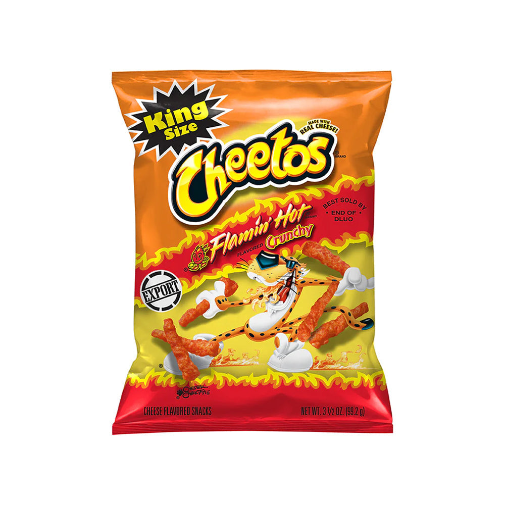 Cheetos Flamin Hot Crunchy 99.2g - Snapcart.pk