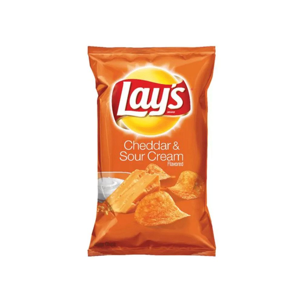 Lays Cheddar & Sour Cream 184.2g - Snapcart.pk