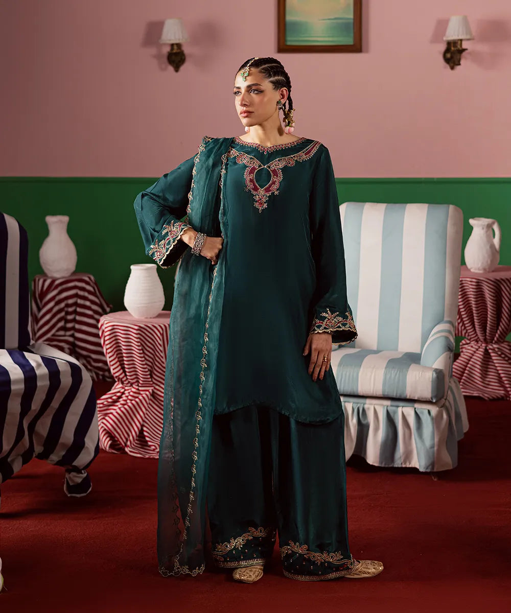 Mazil Stitched 3 Piece Formals Suit-Sabaat