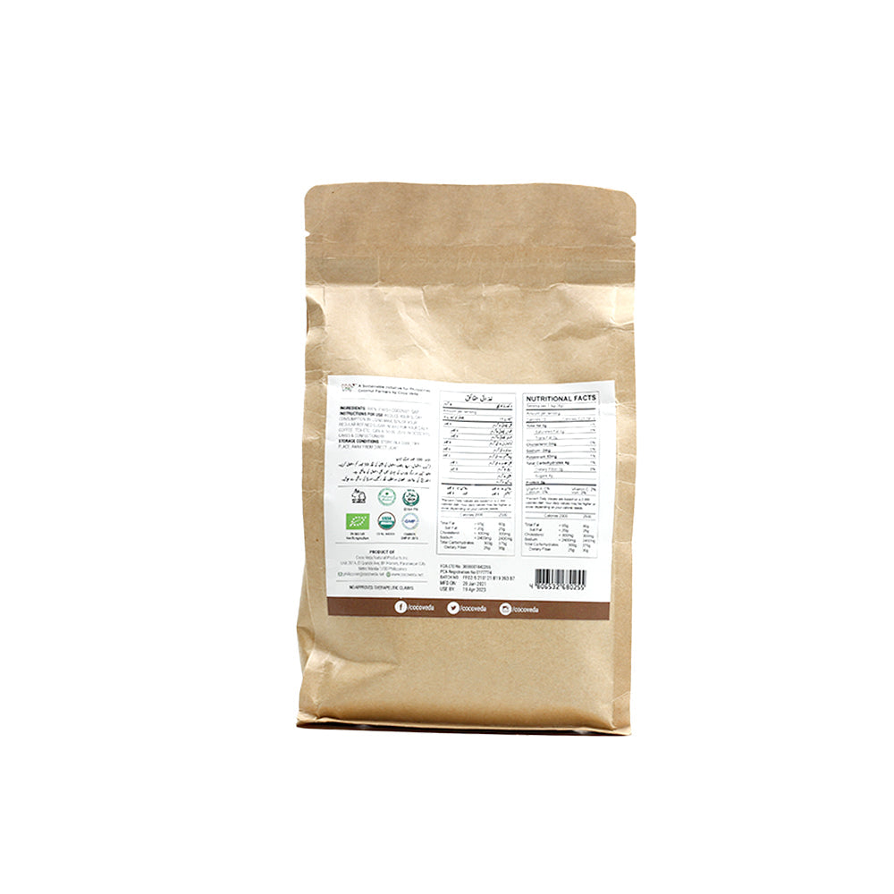 Coco Veda Coconut Sap Sugar 500g - Snapcart.pk