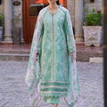 Bloom By Saira Shakira Unstitched 3 Piece Luxury Lawn Suit-03-B-Chloe