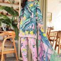 M.Prints By Maria B Unstitched 3 Piece Spring Summer Collection'2025-03-B