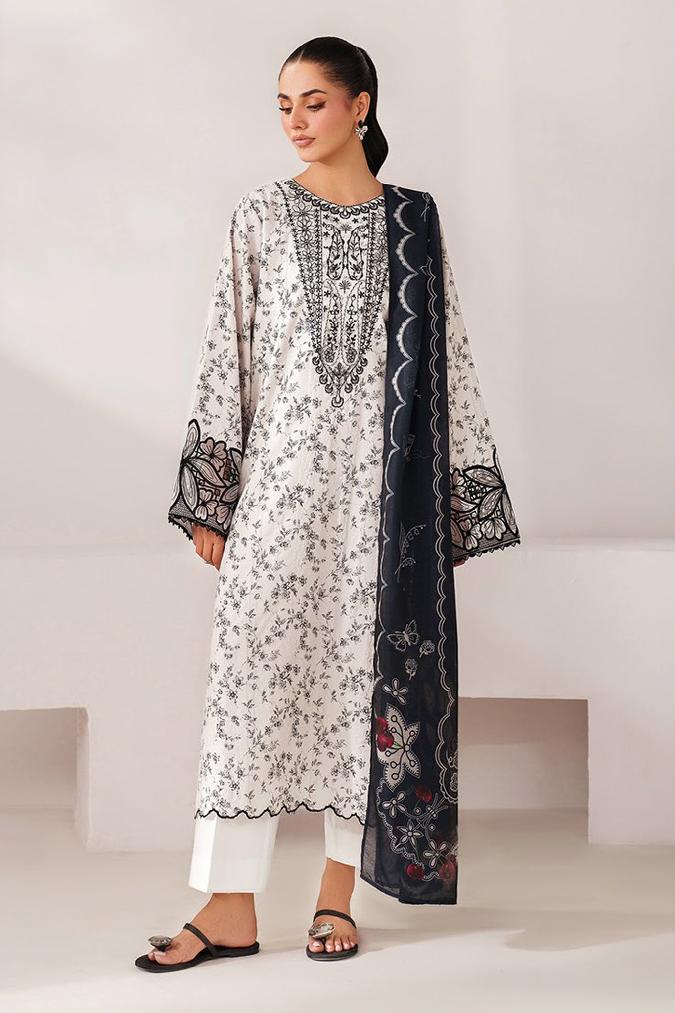 Le'Essence By Xenia Unstitched 3 Piece Summer Suit-03-Tia