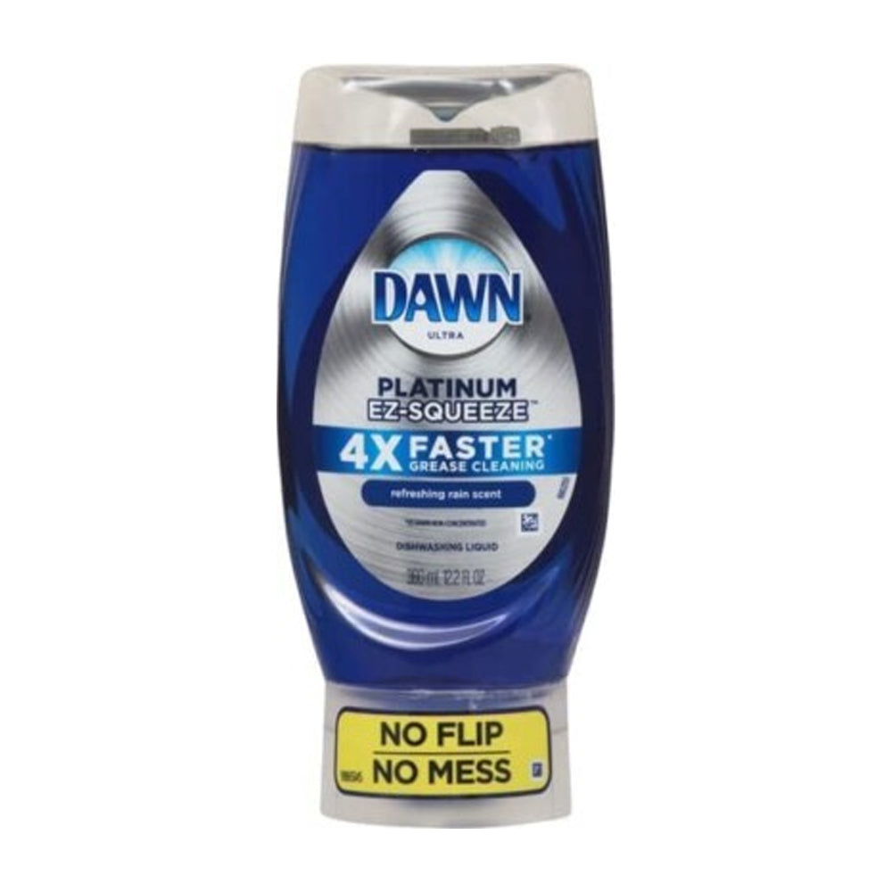 Dawn Platinum Fresh Rain Scent Dishwashing Liquid 366ml