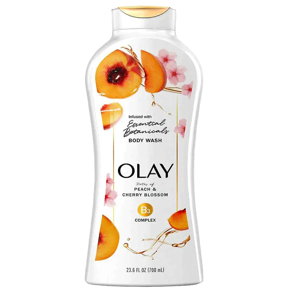 Olay Peach & Cherry Blossom Body Wash 700ml