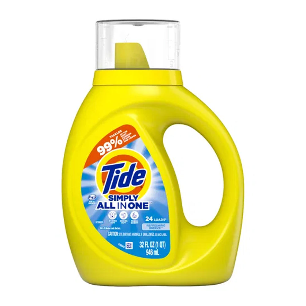Tide Simply All In One Liquid Detergent 946ml