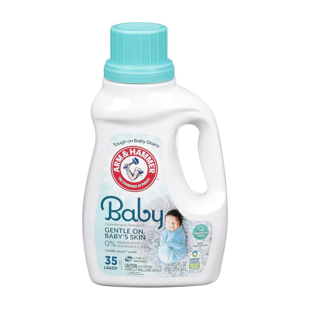 Arm & Hammer Baby Hypoallergenic Liquid Detergent 1.34Ltr