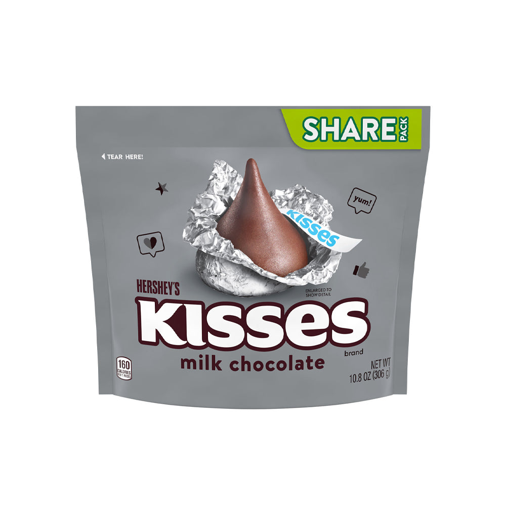Hersheys Kisses Milk Chocolate 306g - Snapcart.pk
