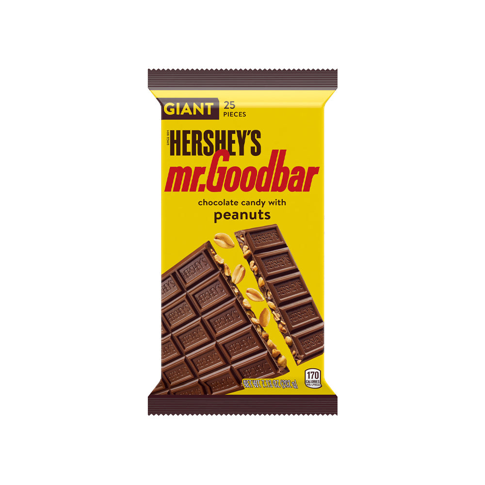 Hersheys Giant Mr.goodbar Peanuts Chocolate Bar 202g - Snapcart.pk
