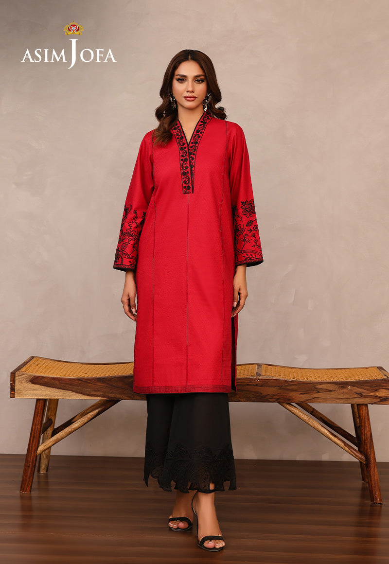 Asim Jofa Basic Pret Ajpe-50 Embroidered Dobby 1Pc