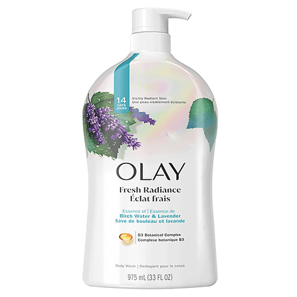 Olay Fresh Radiance Birch Water & Lavender Body Wash 975ml