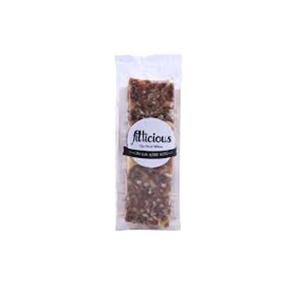 Fitlicious Chia-flax Almond Brittle Bar - Snapcart.pk