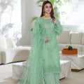 Mintara By Dressline Semi Stitched 3 Piece Aiyudia Formals Collection'2025-mintara-semi-stitched-fresh-mint