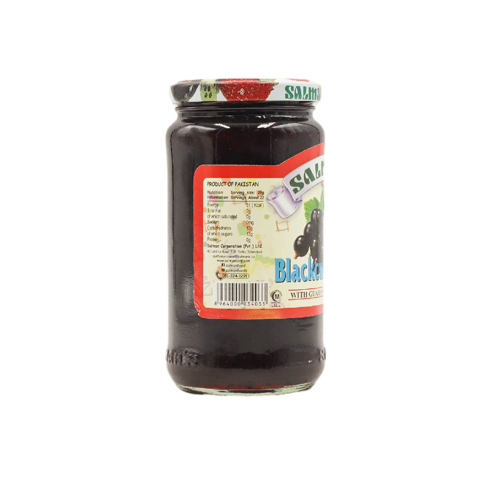 Salman's Blackcurrant Jam 450g - Snapcart.pk