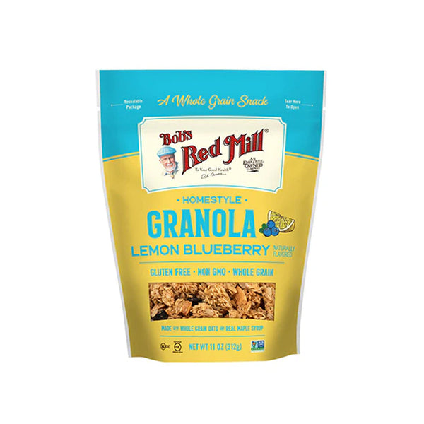 Bob's Red Mill Lemon Blueberry Homestyle Granola 312g - Snapcart.pk