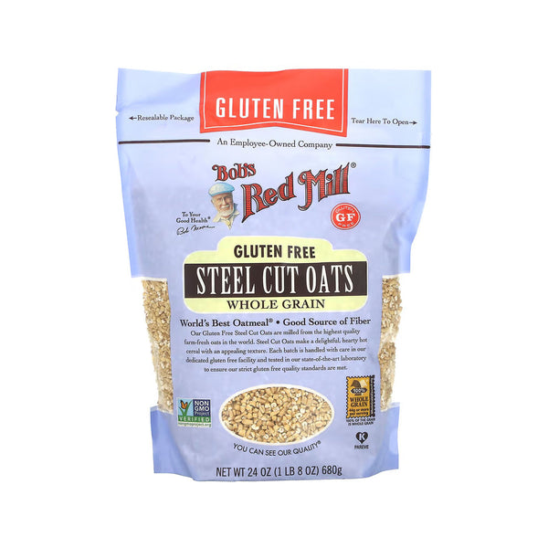 Bobs Red Mill Steel Cut Oats Whole Grain G/f 680g - Snapcart.pk