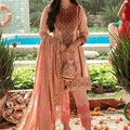Sunehri Shaam By Al Zohaib Embroidered Jacquard Unstitched 3 Piece (03)