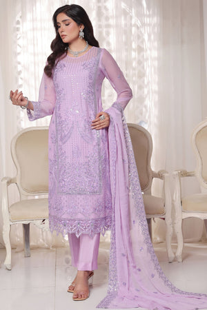 Myra By Soghat Stitched 3 Piece Luxury Emb Chiffon Collection'2025-Myra-03-Lilac