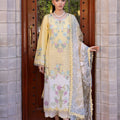 Bloom By Saira Shakira Unstitched 3 Piece Luxury Lawn Suit-04-A-Lotus Reverie