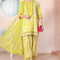 M.Prints By Maria B Unstitched 3 Piece Spring Summer Collection'2025-04-A