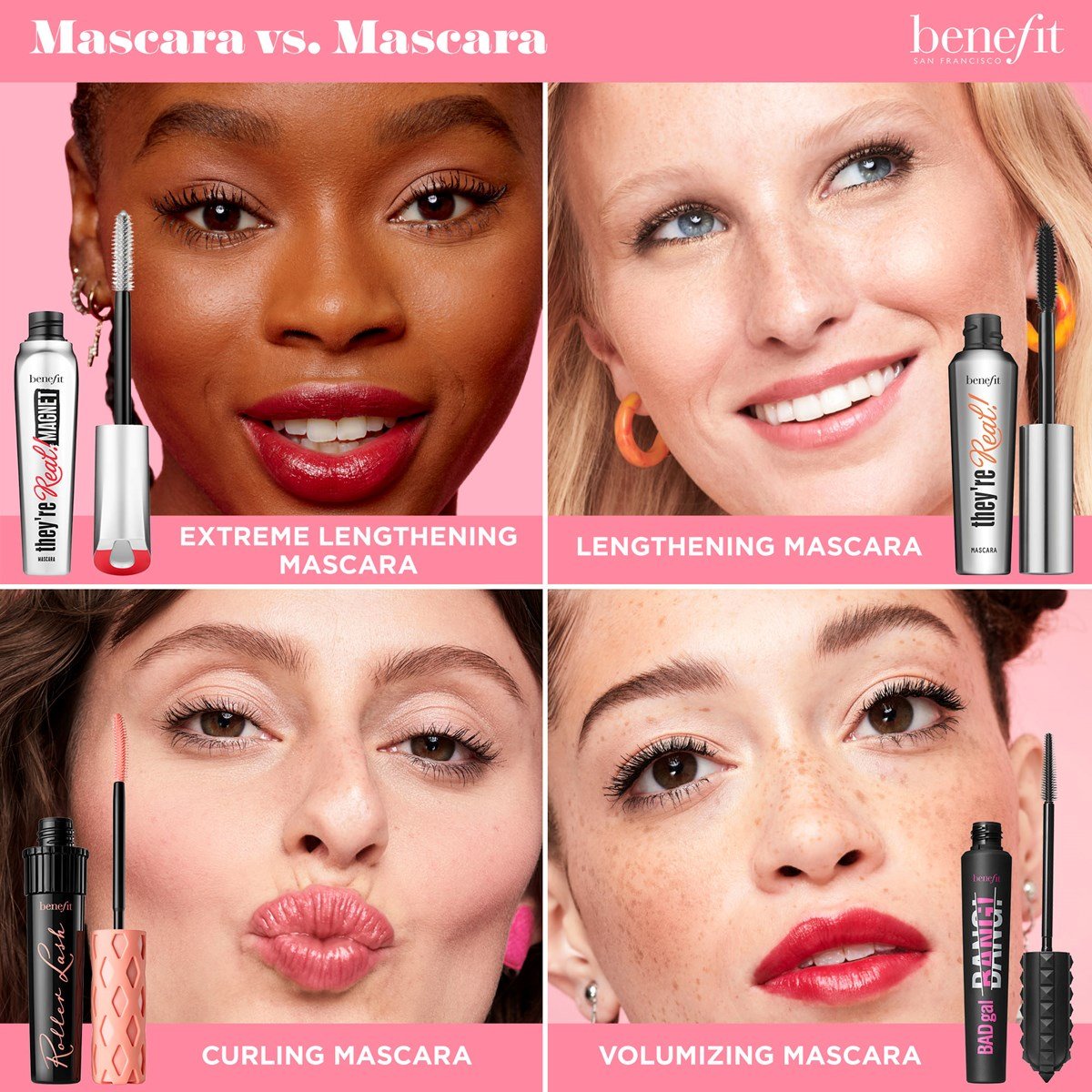 They're Real! Magnet Extreme Lengthening Mascara Travel Size Mini