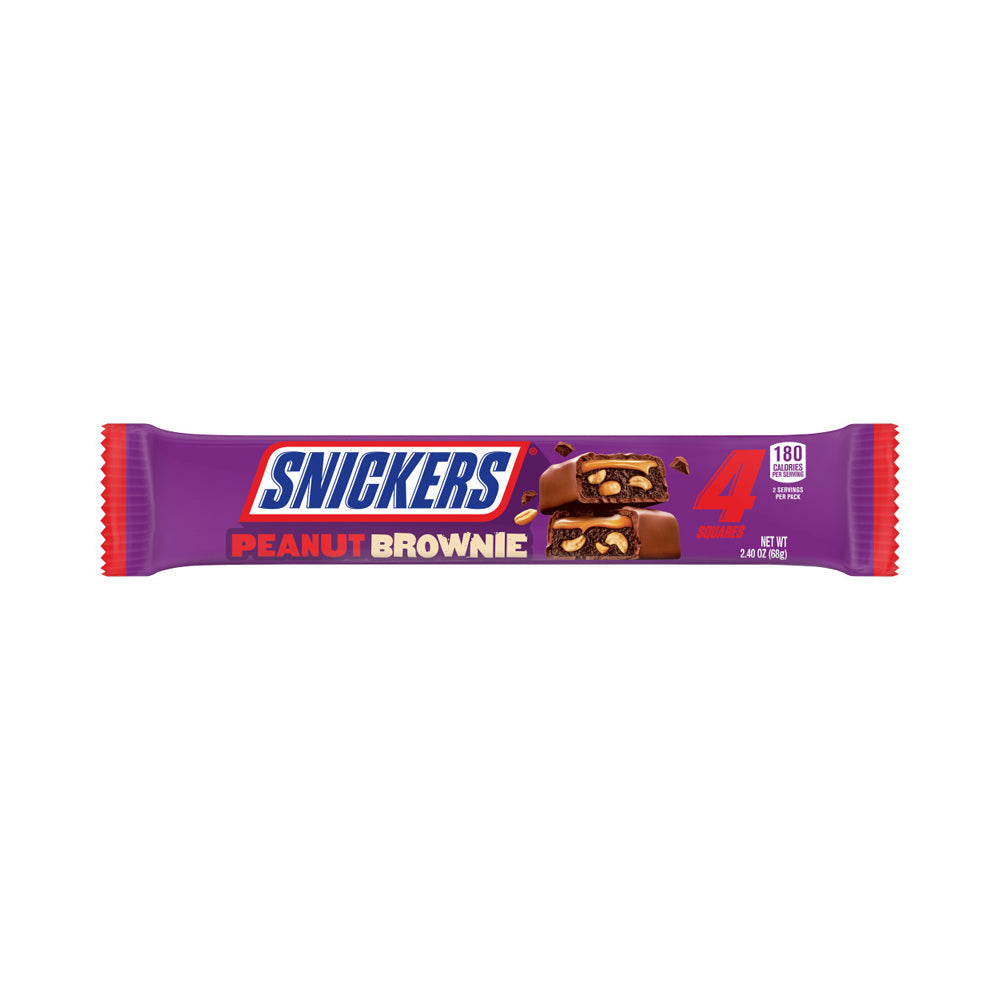 Snickers Peanut Brownie Chocolate 68gm - Snapcart.pk