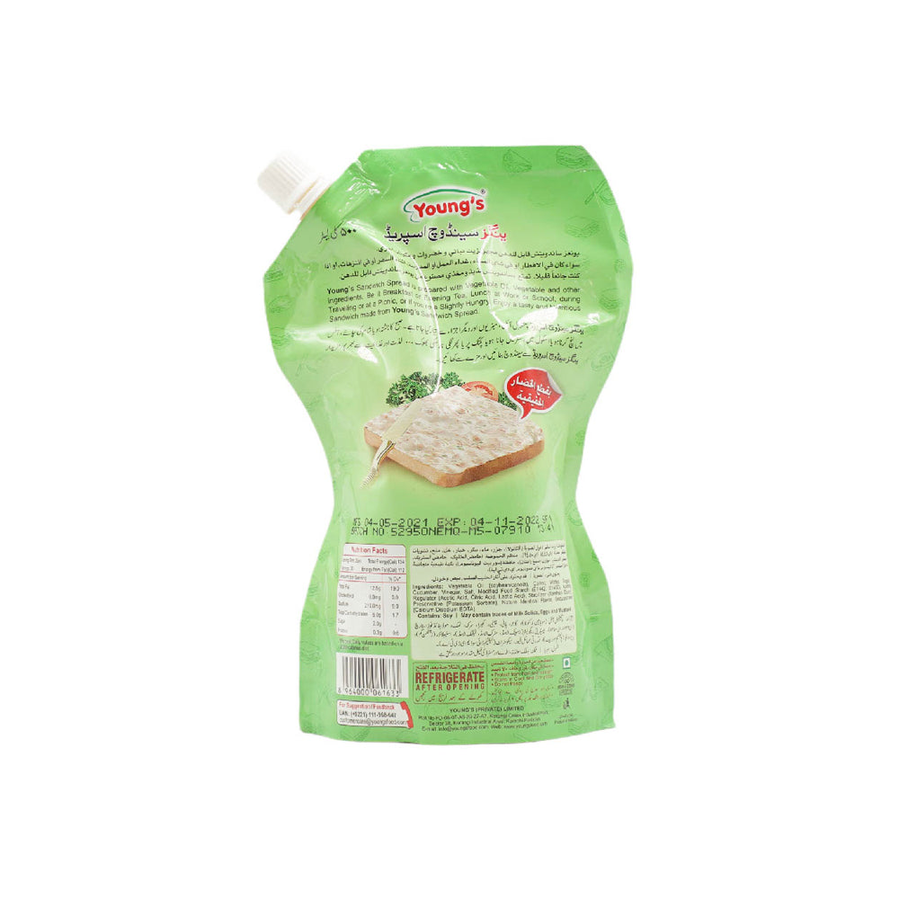 Young's Sandwich Spread 500ml - Snapcart.pk