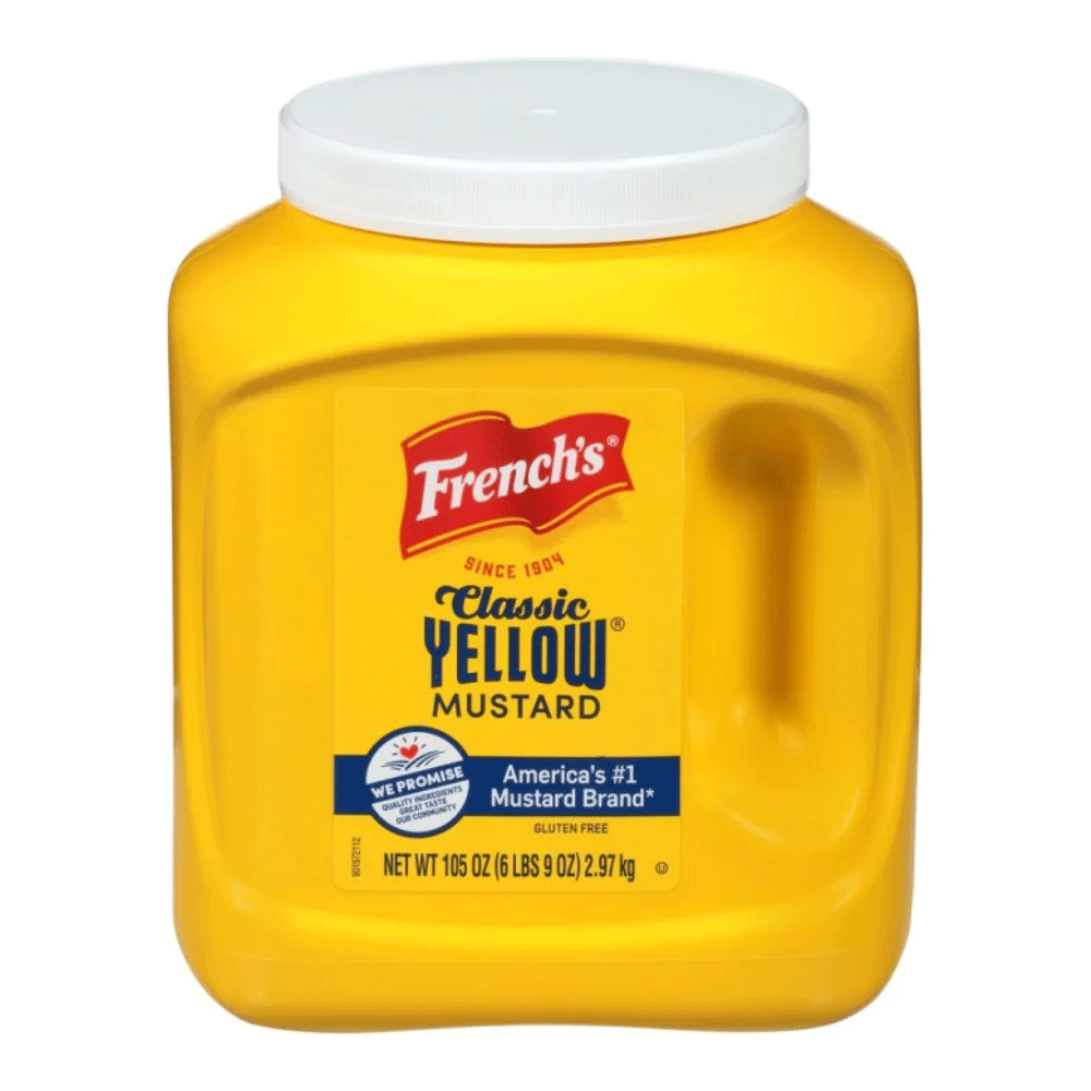 French Classic Yellow Mustard 2.97kg - Snapcart.pk